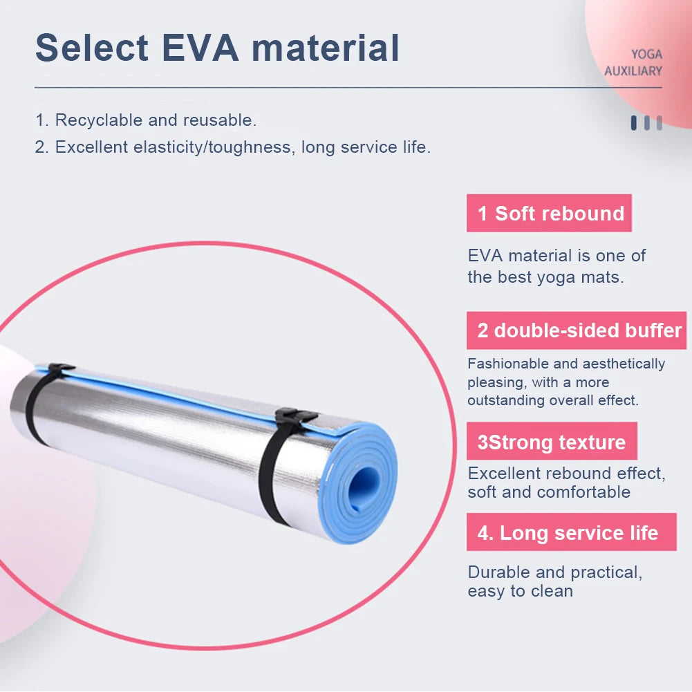 Aluminum Foil EVA Yoga Mat