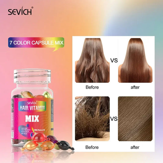 Sevich Hair Vitamin Capsule Oil Repair Damage Serum